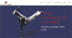 Desktop Screenshot of gingadocapoeira.com